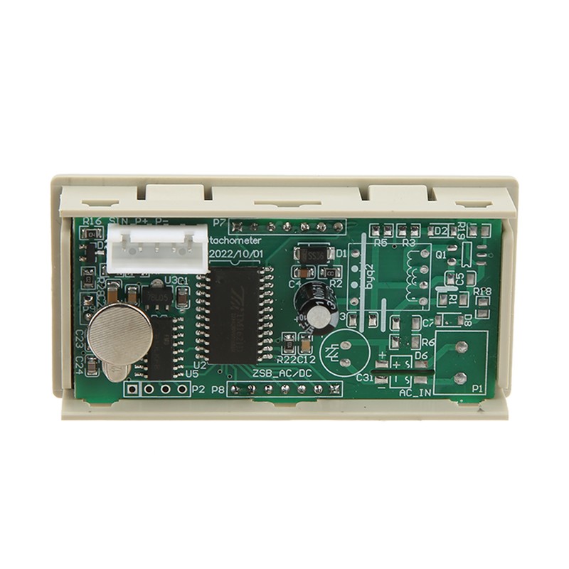 Motor Tachometer 10 to 9999 LCD Display Accurate Measurement RPM