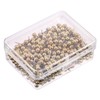 500 Pack Map Push Pins Map Tacks Small Size (Gold,