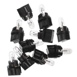 10 piezas Bombillas LED Tablero de Instrumentos Enchufe de Bloqueo Giratorio Luz de Alta Intensidad para Reemplazo Panel de Coche Resistente al Agua y Polvo