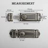 KAFENDA Vintage Gate Latch Zinc Alloy Slide Lock Heavy Duty