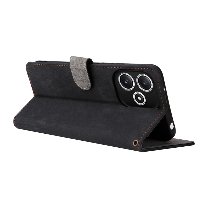 Redmi 12 5G Case, Folio Cover, Wallet Type, Luxury PU