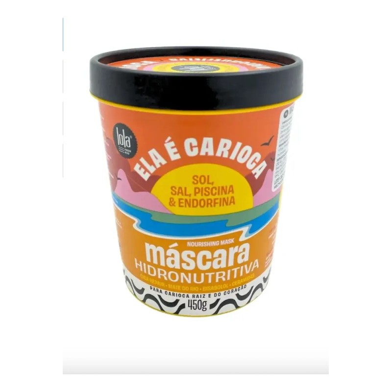 Ela É Carioca Mask Hidronutritiva Lola Cosmetics 450g