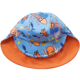 Bambino Mio Baby Swim Sun Hat, Wave Patrol, 1-3 Years