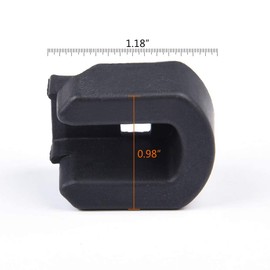 GRAND ORANGE Tailgate Bushing Rear Right Compatible with Chevy Silverado 1500 2014-2020 /Fit Chevy Silverado 2500HD 3500HD 15-20 /Fit GMC Sierra 1500 14-20 with Lift Assist 84331136 22966936 84131760