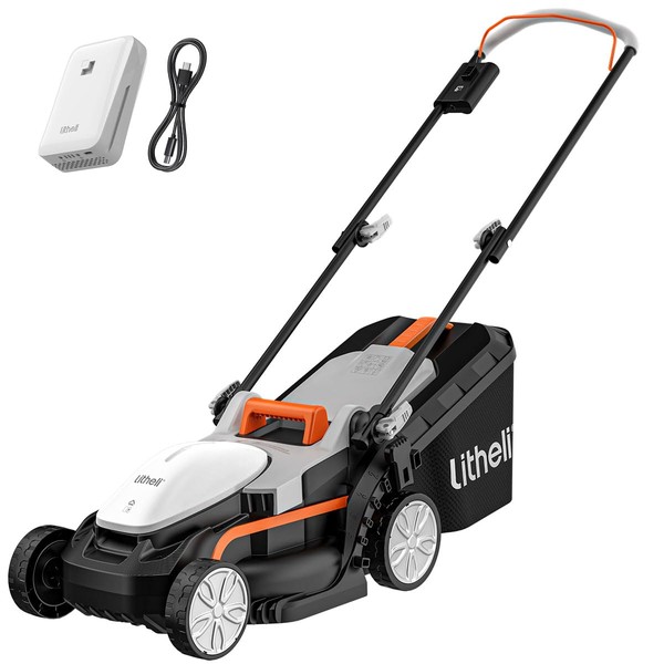 LiTHELi Litheli Cordless Lawn Mower 13 Inch, U20 Handy+ 20V