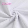 Set of 2 Waterproof Cotton Pillow Protectors with Hidden Zipper.