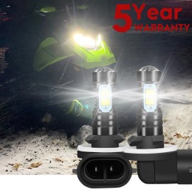 SHENKENUO 2 Bright LED light bulbs for Deere X728 JD Gator AXE16948 R136239 A-R136239 bulb