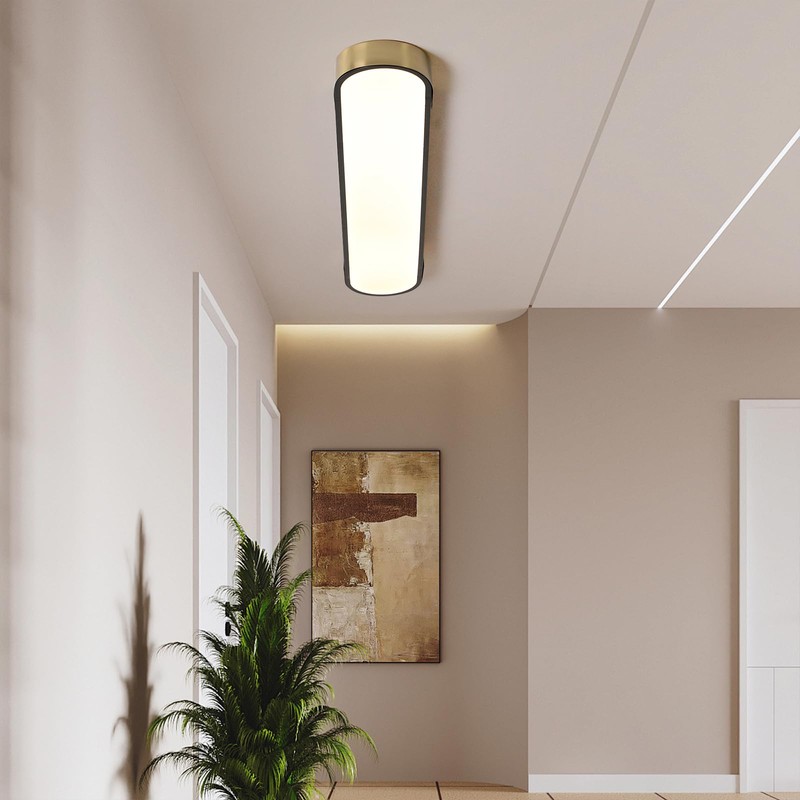 Qcyuui 4FT LED Light Fixture 60W Dimmable Led Ceiling Light