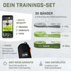 Wild Instincts Set of 3 Pull Up Bands/Fitness Bands Set/Band