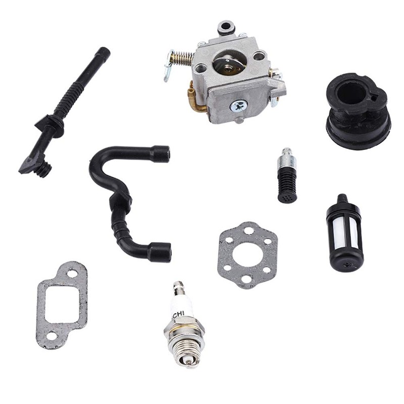 Carburetor Carburetor Set for MS170 MS180 017 018 Chainsaw Easy