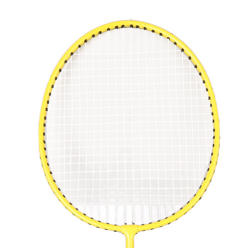 Badminton Rackets Iron Alloy Lightweight Badminton Racquets with 3 Balls