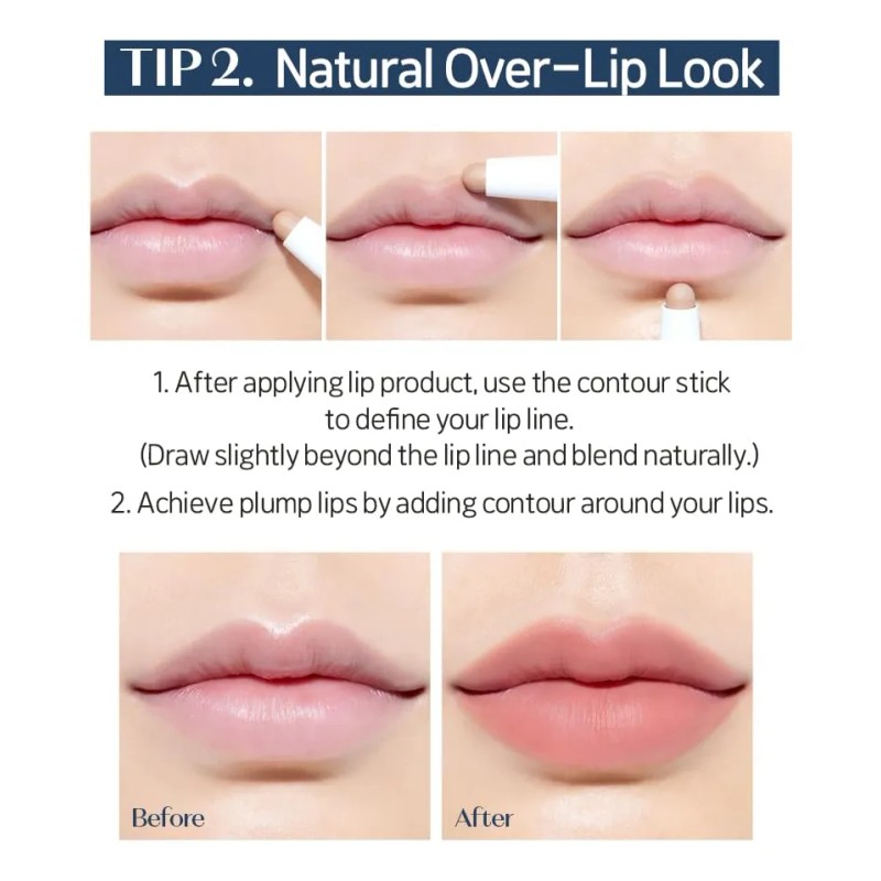 Contour Stick Etude Reborn Maker Tono Cálido, Fórmula Cremos