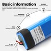 ANTIEE 4000 mAh Vacuum Cleaner Battery for Tineco iFloor 3,