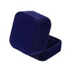 VOCOSTE Luxury Engagement Disposal Ring Box Decorative Box Suede Blue