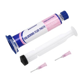 Solder flux for Electronics Soldering, No Clean Soldering Flux Paste (10CC) & Desoldering Wick (2pcs)