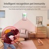 Smart Motion Sensor, WiFi Wireless Security Alarm,110dB Sound and Light