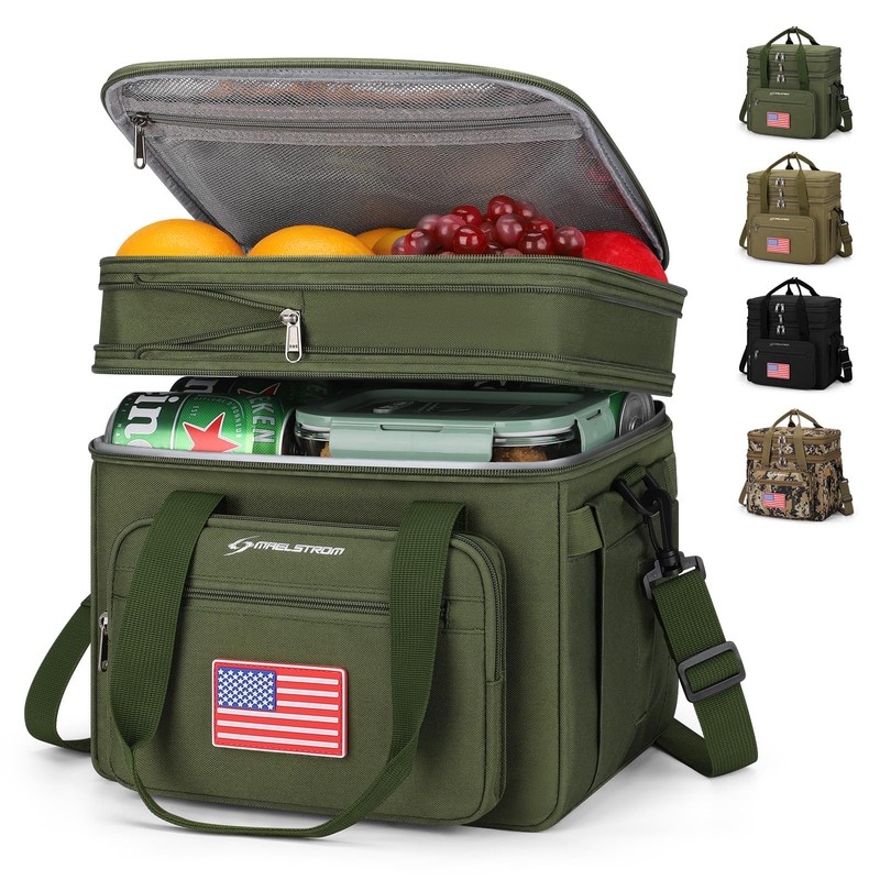 Maelstrom Tactical Lunch Box for Men, 23L Insulated Lunch Bag,