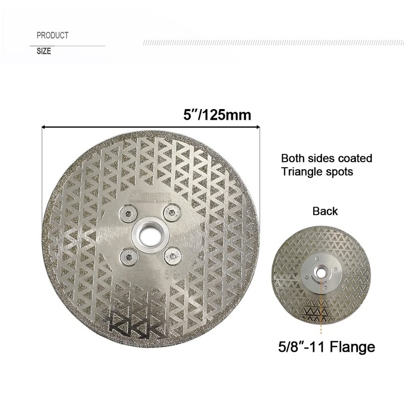 SHDIATOOL Diamond Grinding Disc for Granite Marble Diamond Cutting Wheel