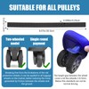 Cuttable Luggage Wheel Covers,12pcs Silicone Luggage Wheel Protector Covers Self-Adhesive,