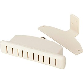 Newhouse Hardware Mechanical Entry Door Bell Chime, Easy Install, Muting Bar