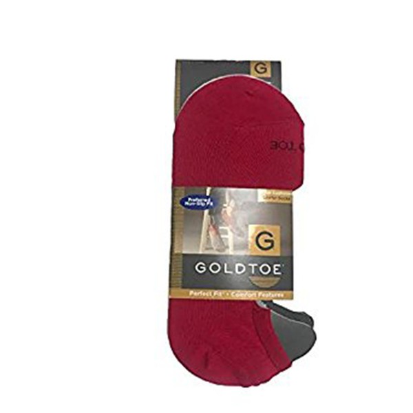 Gold Toe Cushioned Loafer Non-Slip Liner Socks 3 Pair