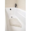 Croydex AG300032 Pebbles Non-Phthalate Slip-Resistant PVC Suction Bath Mat, Clear,
