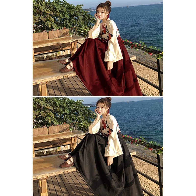 Lady Lazy Taisho Roman, Hakama, Kimono, Chinese Clothing, Cosplay, Ethnic