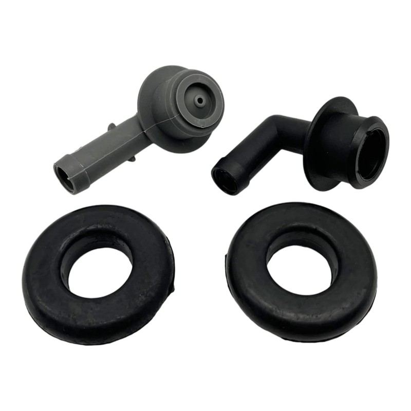 HYXUAN PCV CCV Vent Valve Elbows & Grommets Fits 53013360AA
