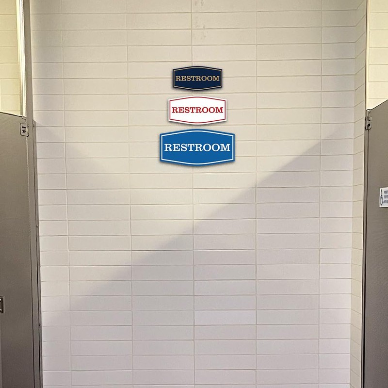 Fancy - Letrero de baño - Señalización de baño de