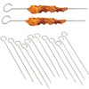 20 x roulade needles, stainless steel kebab skewers, 20 cm