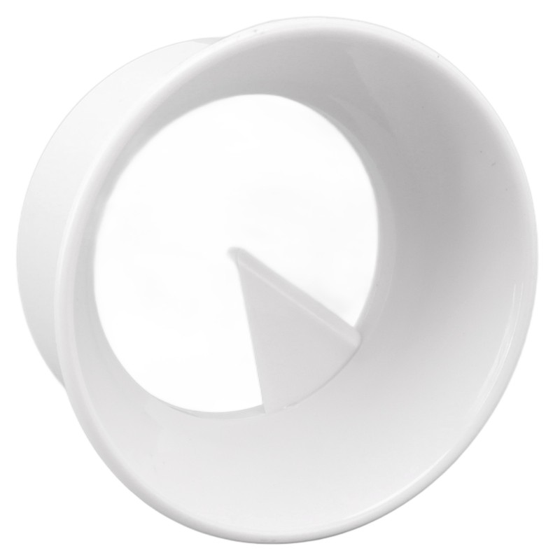 Rotary Powder Disperser Splashproof PC Plastic Powder Distributor Dosing Ring