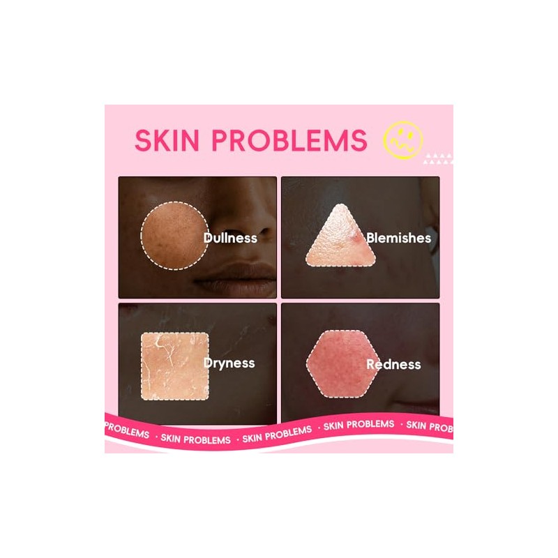 Quiyum Kit Cuidado Facial Sandía Chicas Adolescentes Sets Belleza Rutina