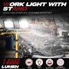 22000 Lumen Work Lights with Stand, 2 Adjustable Head LED