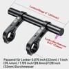 BRCOVAN Aluminium Alloy Handlebar Extension with 200 mm Long Cross