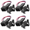 Adaptador de inyector de combustible OBD2 a OBD1 EV1, arnés