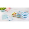 Snapware Total Solution 5-Pack (3-Cup) Plastic Food Storage Containers Set,