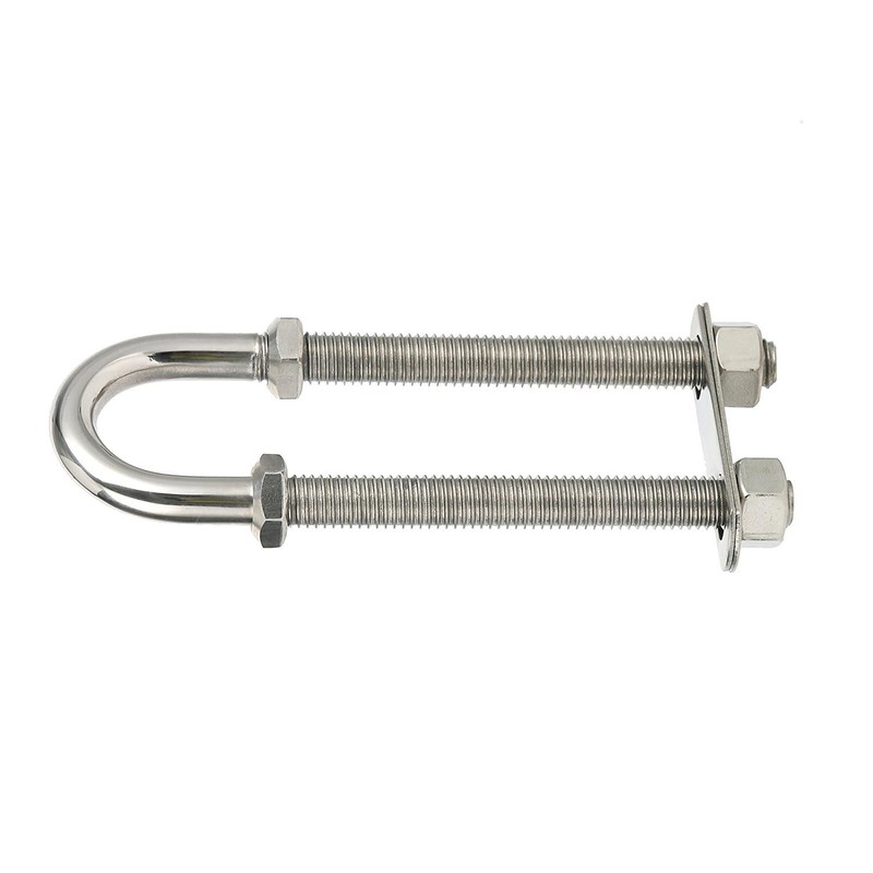 Amarine Made Pair of Stainless Steel Marine Boat Stern Bow
