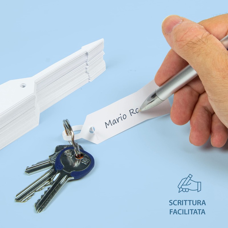 Heavy Duty Labels for Plants, Writeable Plastic Labels, Key Markers,