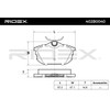 RIDEX ECE-R90 402B0040 Brake Pads Set Rear with Spring