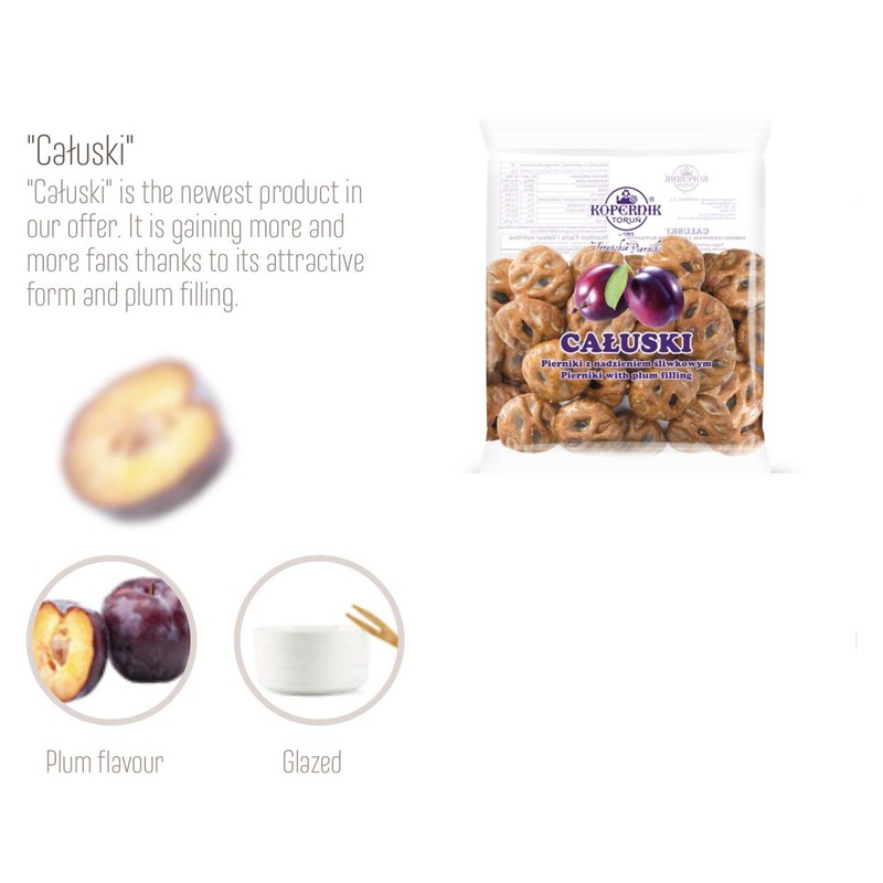 KOPERNIK PIERNIKI 2 pack: CALUSKI (4.94 oz) & FLISACZKI (5.39