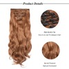 Cybelleza 45 cm Clip-In Hair Extensions, 8 Pieces, Clip-In Hairpiece,