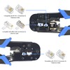VCE RJ45 RJ11/RJ12 RJ22 Ethernet Crimp Tool Crimper Cutter Stripper
