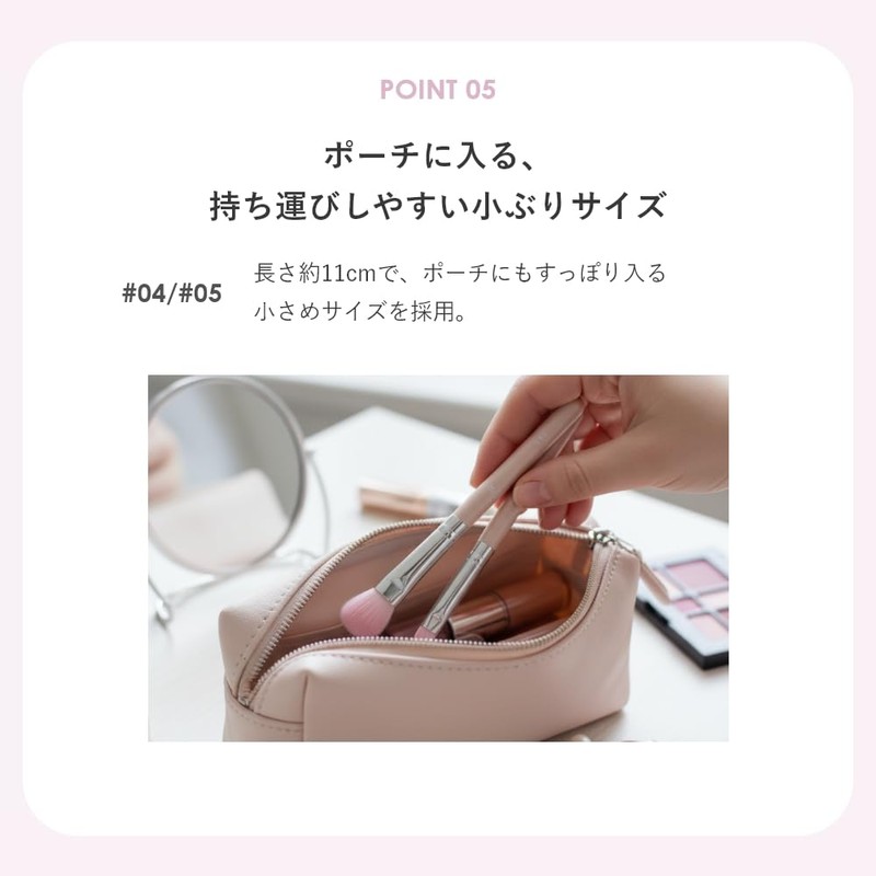Wonjungyo Artist Touch Brush 01, Concealer Brush, Large / Makeup