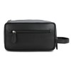 Mens Travel Toiletry Wash Bag Leather Washbag Toiletries Shaving Bag