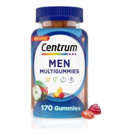 Centrum Hombres Americano: Soporte Completo para la Vitalidad Masculina (170 Gomitas) 🏃‍♂️💪{