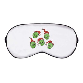 Azeeda 'Süße Weihnachtssprossen' Schlaf- / Reise-Augenmaske (EY00018792)