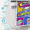 Chunful 24 Pcs Comic Book Wall Display Clear Floating Display