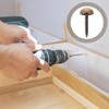 Yocimango 15mm with Self-Tapping Screws Decorative Screw Caps Decorative Screws
