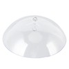 Clear Dome Bird Feeder Cover, Large Diameter Weather Protection for