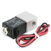 Quick Response Solenoid Valve Water Air Oil 2-Position 2-Way Aluminum